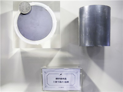 Cadmium tellurium, 3 inch single crystal wafer