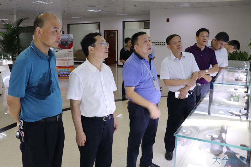 湖南省工信厅殷林波巡视员一行莅临指导调研